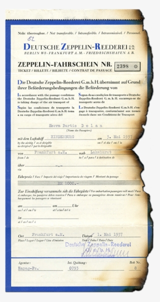 Passenger Ticket #7161993