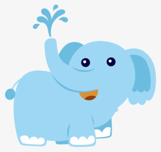 Elephant Illustration, Baby Clip Art, Jungle Animals, #7162278