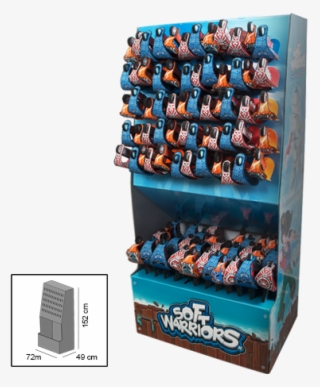 Soft Warriors Expositor 125 Espadas #7162456