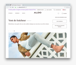 “we Also Created A New Communication Program For Aldo #7168779