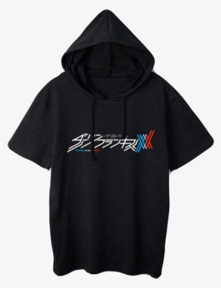 Darling In The Franxx Logo Hooded Shirt #7169142