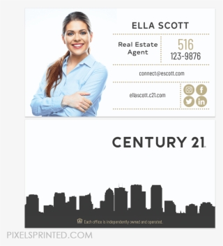 New Century 21 Logo Cards, Century 21 Business Cards, #7170236