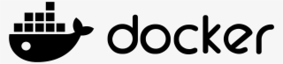Docker Logo Black And Ahite #7171555