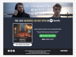 The Chaimsmokers Presave For Spotify #7177677