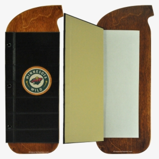 Menu Cover Interior, Minnesota Wild, Wood Back Cover, #7178185