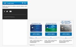 To Compare Credit Cards On Citi #7179769