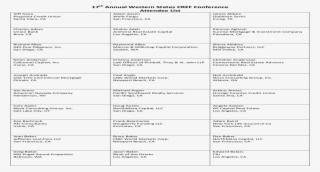 17th Annual Western States Cref Conference Aasen Wells #7180113
