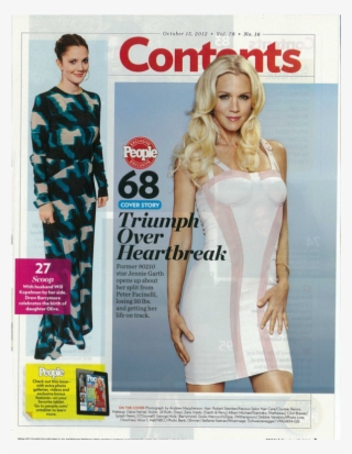 Jennie Garth Makeup People Magazine #7180432