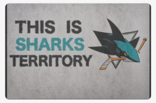 San Jose Sharks Welcome Doormat Hockey Decor Sports #7181961