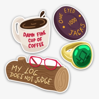 Image Of Twin Peaks Sticker Pack #7183798