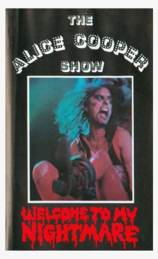 1975 Welcome To My Nightmare Vhs/dvd #7185253