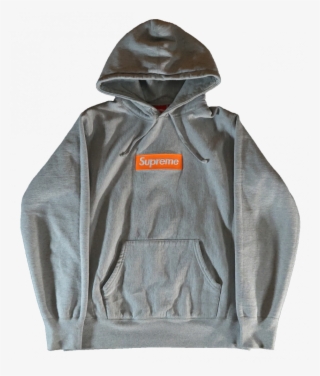 Supreme Grey Fw17 Box Logo Sweatshirt Medium #7187650