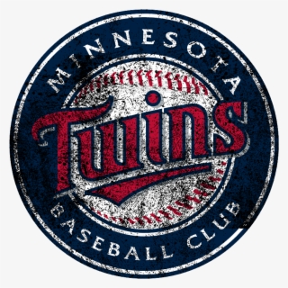Minnesota Twins 2010-pres Primary Logo Distressed Iron #7189086