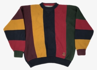 Colorblock Vertical Stripe Van Heusen Sweater #7189544