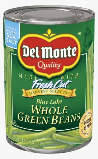 Del Monte Whole Green Beans, #7189774