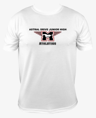 Gildan T-shirt Astral Drive Athletic Logo Across Front #7191378