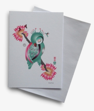 Sleeping Ruru Poppy Card #7198934