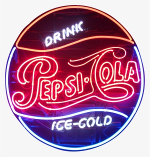 Pepsi Cola Soda Neon Sign - Pepsi Neon Sign #720008