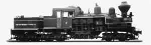 Vintage Train Png - Class C Shay Locomotive #720237