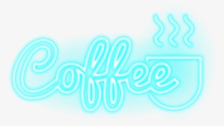 Coffee Light Lighteffects Vector Png Neon Neonlight - Picsart Neon Glow Png #720345