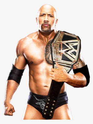 The Rock - Rock Wwe Champion Png #720349