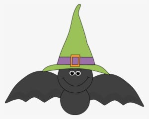 28 Collection Of Cute Halloween Bats Clipart - Bat With A Hat #720926