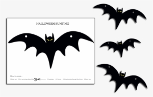 Halloween Bunting Bat #720986