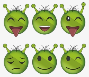 Alien, Emoji, Emoticon, Icon, Emotion - Emoticon #721169