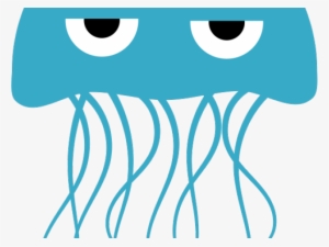 Sea Monster Clipart Jellyfish - Jellyfish Cartoon Png #721284