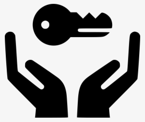 Hands Holding Key - Icon #721489