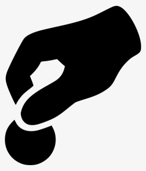 Hand Holding - - Hand With Coin Clipart #721826