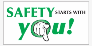 Safety Starts With You Vinyl Banner - London South Bank University #721850