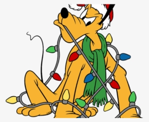 Christmas Lights Clipart Goofy - Pluto #722132
