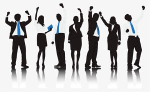 Business Team Success In Blue - Team Success Png #722804