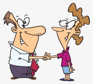 Hand Shake Clipart Free Clip Art Of Handshake - Greeting Clipart #723172