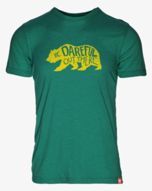 Dare Bear Organic 50/50 T-shirt - Meridian Line Men's Captain Bird Beard T-shirt #723698