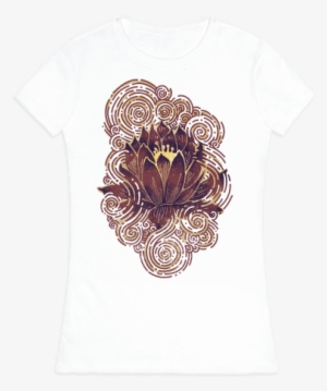 Lotus Flower Womens T Shirt - Lotus Flower Shirt #724396