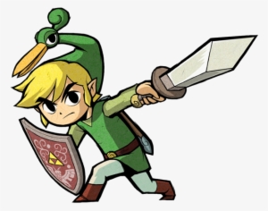 The Legend Of Zelda Png Vector Library - Legend Of Zelda The Minish Cap Link #724684