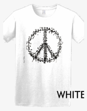Tshirt Peace Out Mens Fit - Tshirt Png White Woman #724708