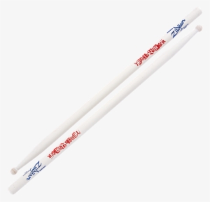 Zildjian Travis Barker Artist Series Drumstick White - Travis Barker White Drumsticks #725634