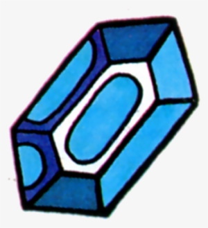 Blue Rupee - Legend Of Zelda Items Png #725862