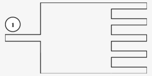Geometry Of A Six Port Microstrip Square Power Divider - Symmetry #725913