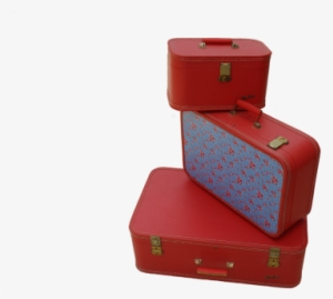 Vintage Luggage,retro Luggage,red - Baggage #726349