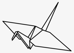 Origami Clipart - Origami Crane Clipart #726702