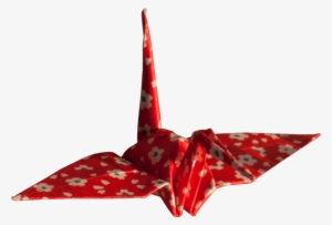 Laitche Origami Cranes - Red Origami Paper Crane #726725