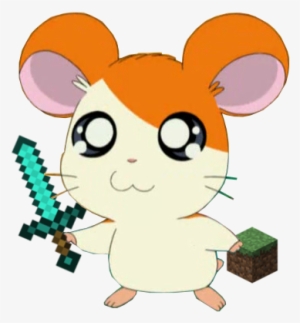 Hamtaro Minecraft - Minecraft Diamond Sword #727008
