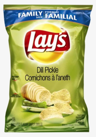 Lay's® Dill Pickle Potato Chips - Lay's Sea Salt & Pepper Potato Chips #727146