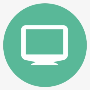 Green Icon Monitor - Television #727607