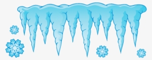 Image Freeuse Library Icicle Clip Blue Transprent Png - Сосулька Пнг #727885