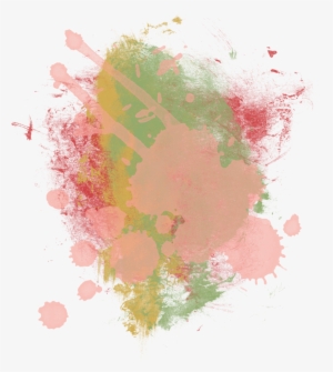 Color Multicolor Effect Splash Blots - Painting #727940
